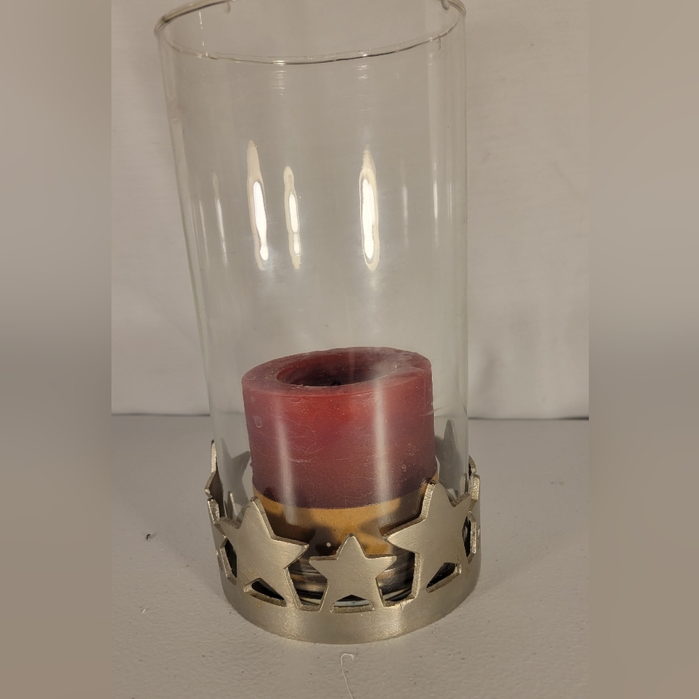 Nikkel plated candle holder - Picture 4 of 5